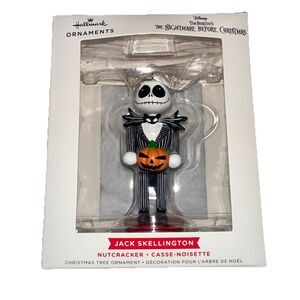 Nightmare Before Christmas Jack Skellington Nutcracker Christmas Tree Ornament